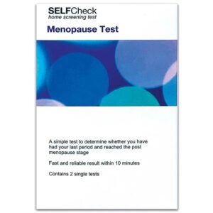 SELFCheck Menopause Test (2 Tests)