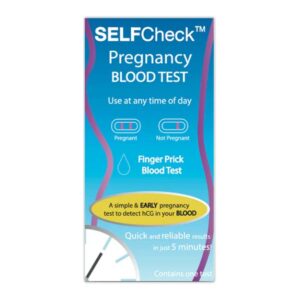 SELFCheck Pregnancy Blood Test